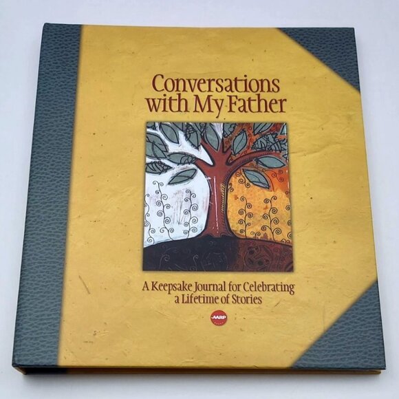 Conversations With My Father Keepsake Journal Lifetime Stories Hardcover Book - Picture 1 of 6